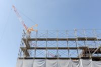 ビルの建設ラッシュ