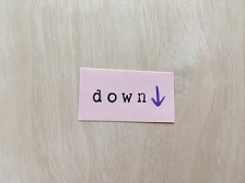 down