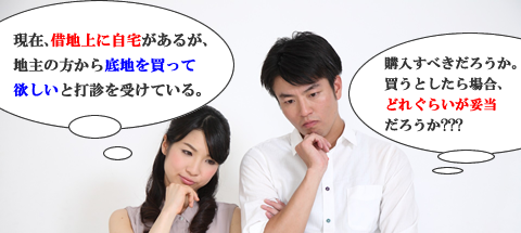 借地権について悩む人