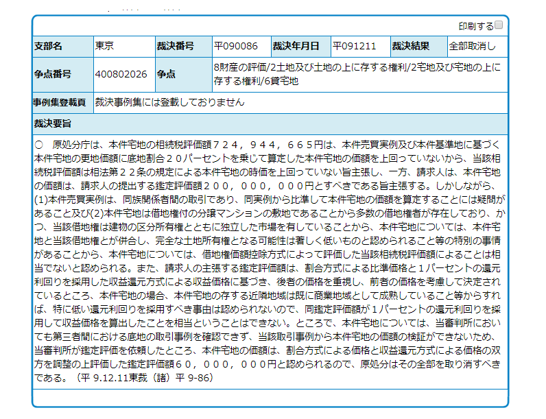 相続税法22条「時価」の意義 | 大阪で不動産鑑定による節税対策なら 