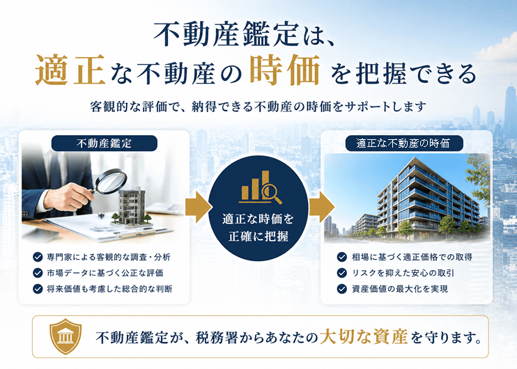適正な不動産の時価を把握